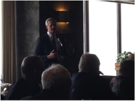 Lt. Governor Mike Foley speaks to credit union advocates.