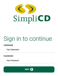 simplicd login image